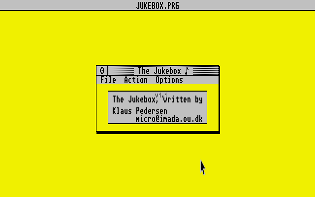 Jukebox (The) atari screenshot